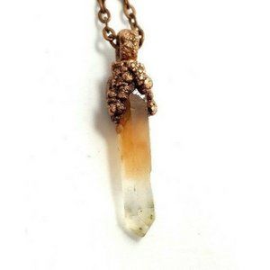 Phantom Ghost Quartz Necklace